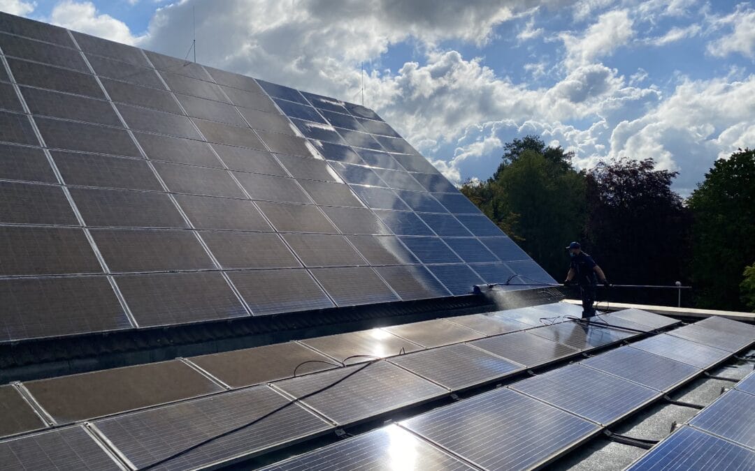 Photovoltaikreinigung – Große Anlagen