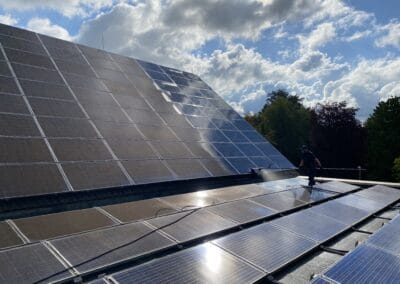 Photovoltaikreinigung – Große Anlagen