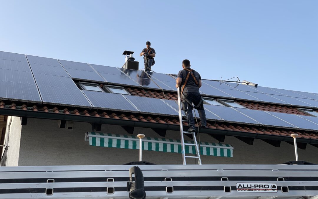 Photovoltaikreinigung – Privathaus