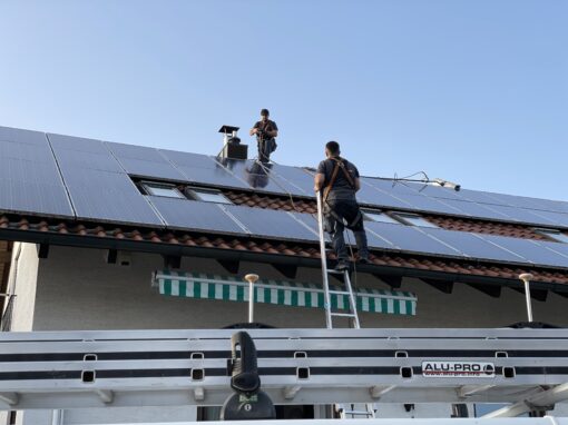 Photovoltaikreinigung – Privathaus