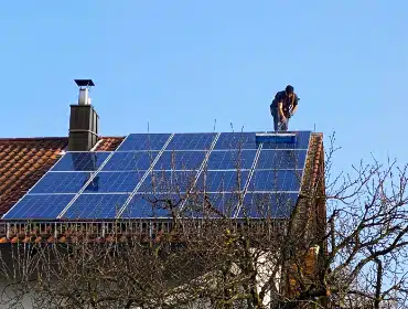 Photovoltaikreinigung – Privathaus