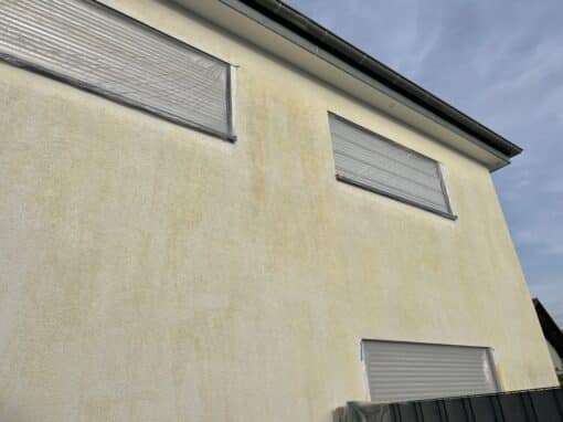 Fassadenreinigung – Privathaus